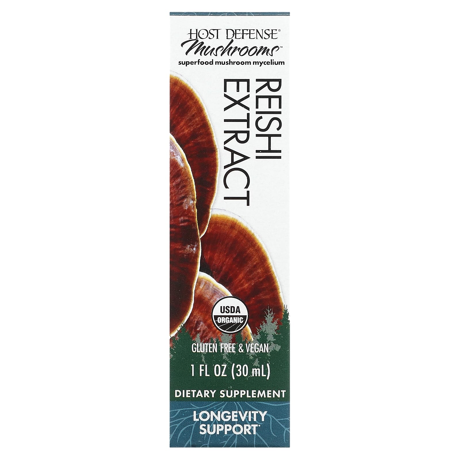 Reishi Mushroom Extract for Longevity Support - Host Defense - Image 1