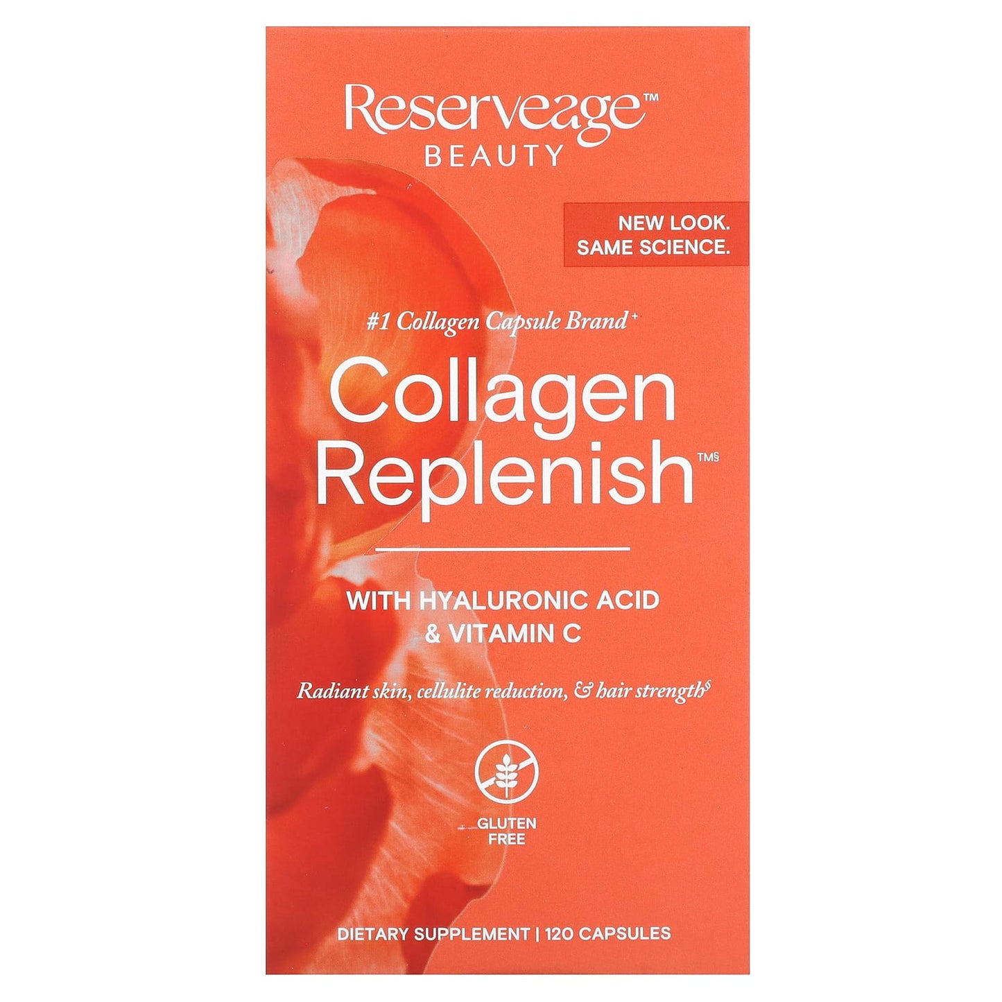Reserveage Beauty, Collagen Replenish, 120 Capsules - Image 1