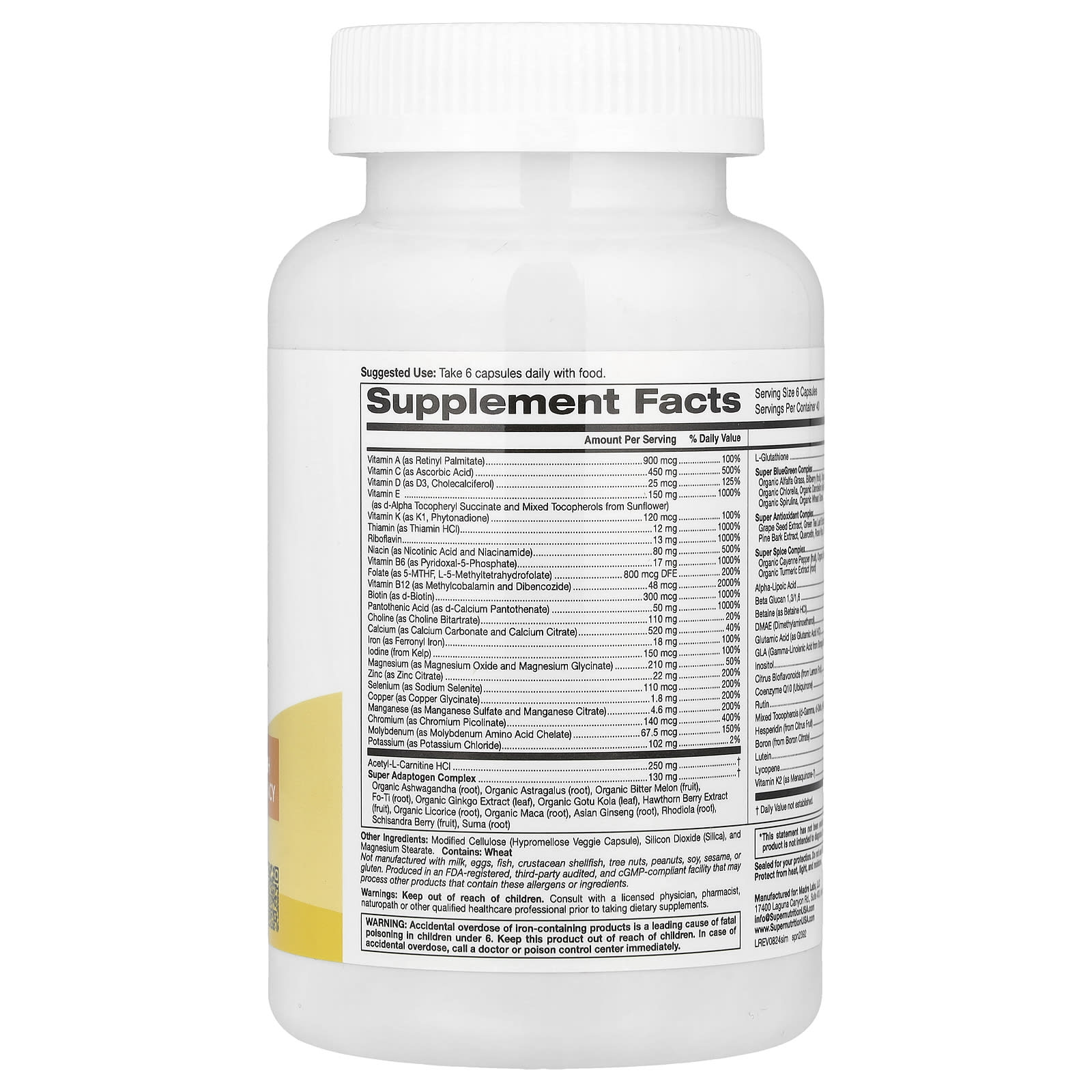 Boost Immunity with Super Nutrition's Seasonal Wellness Multivitamin - Image 2