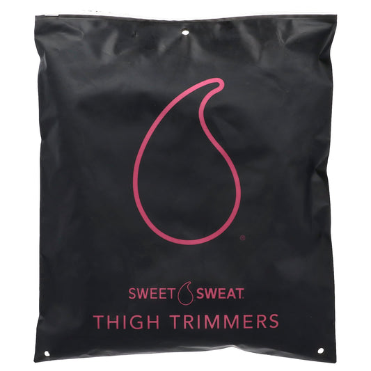 Sports Research, Sweet Sweat®,  Thigh Trimmers, Medium, Black & Pink, 1 Pair - Image 1