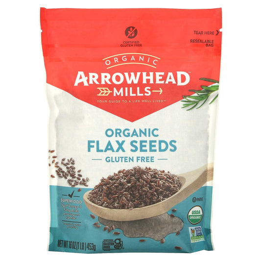 Organic Flax Seeds for a Balanced Diet - Gluten Free & High Fiber - Image 1