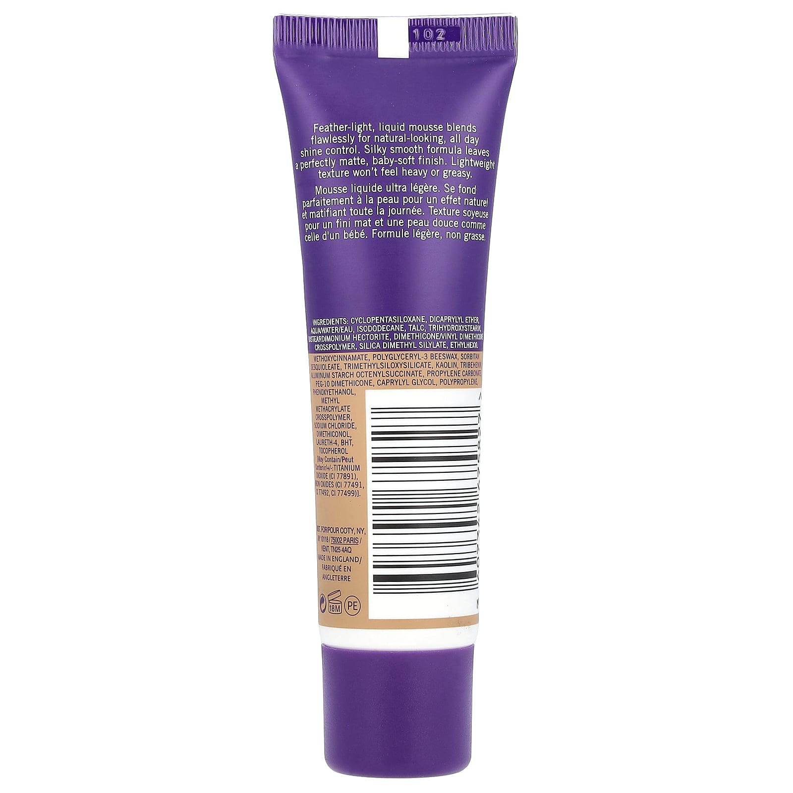 Rimmel London, Stay Matte, Full Coverage Mattifying Foundation, 300 Sand, 1 fl oz (30 ml) - Image 2