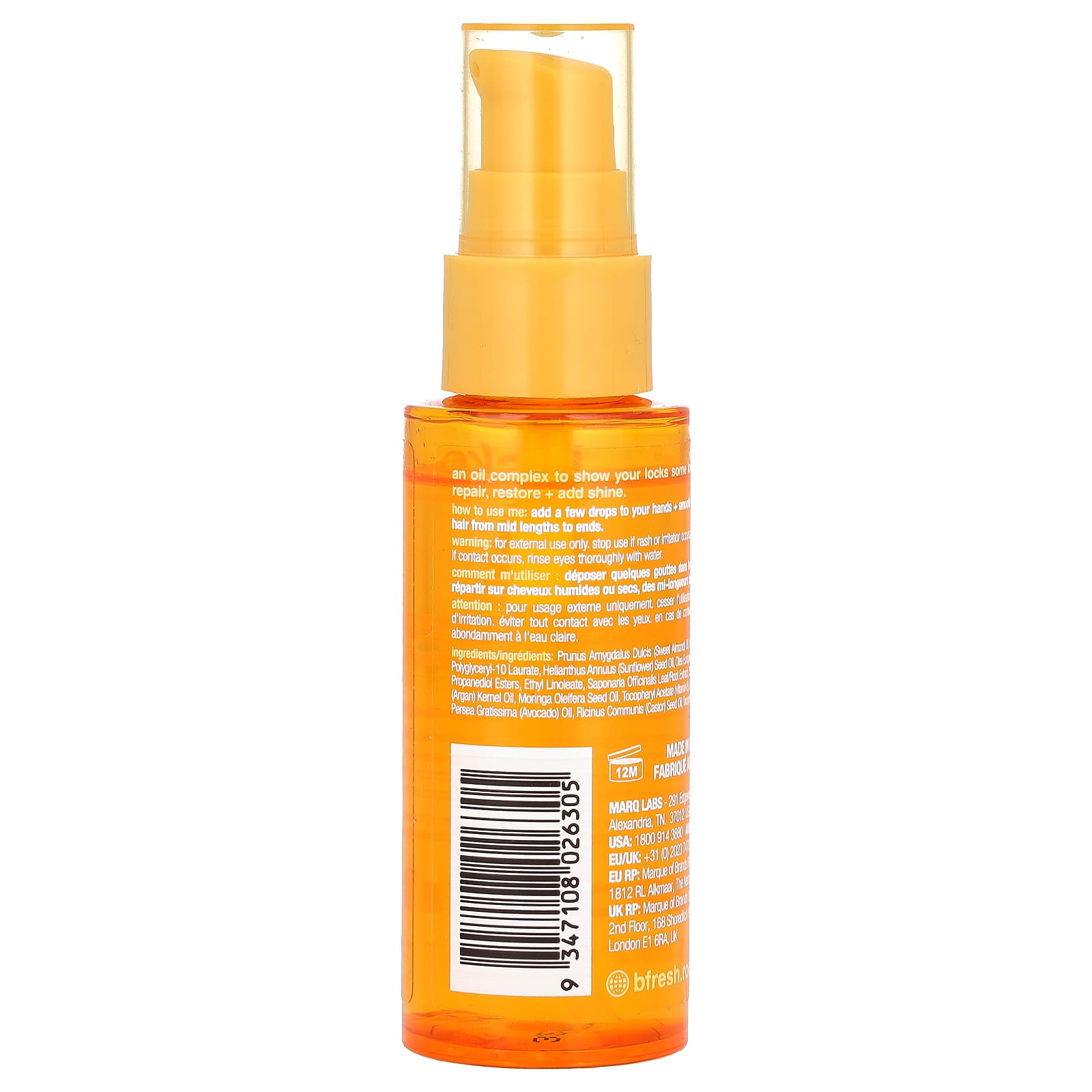 Mighty Mango Hair Oil Complex for Healthy Locks by b.fresh - Image 2
