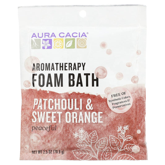 Patchouli & Sweet Orange Foam Bath - Relaxing Spa Experience - Image 1