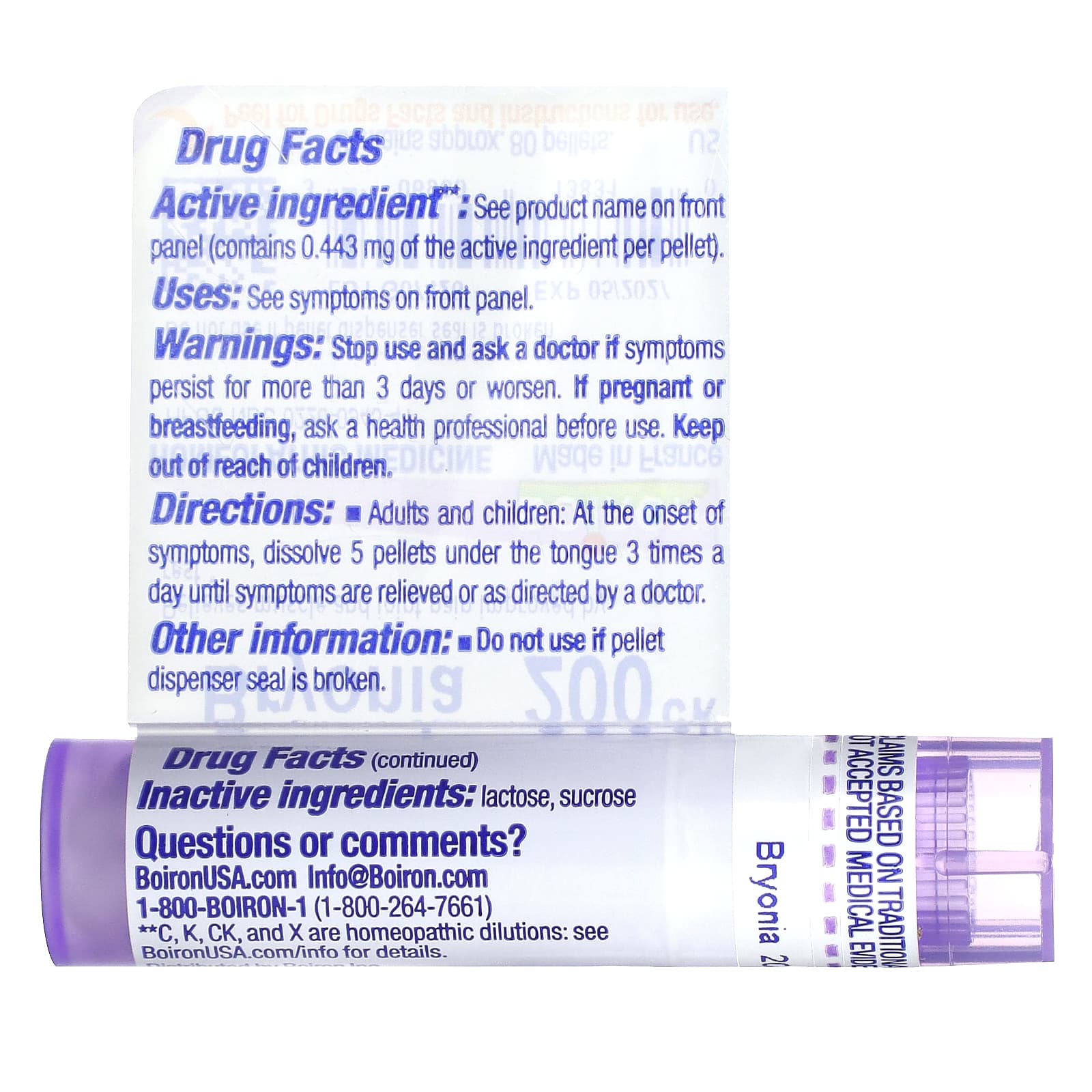 Boiron Bryonia 200CK for Muscle & Joint Pain Relief - Image 2