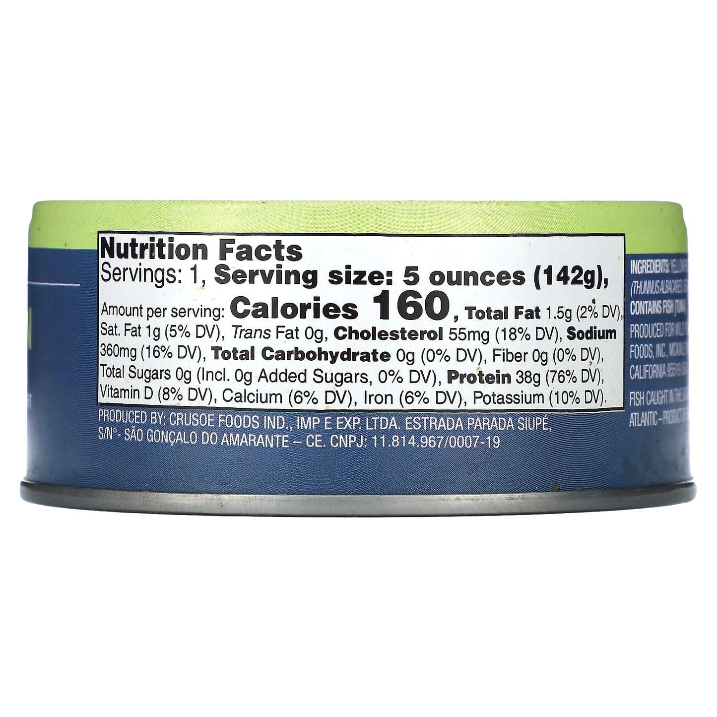 Wild Planet, Yellowfin Wild Tuna , 5 oz (142 g) - Image 2