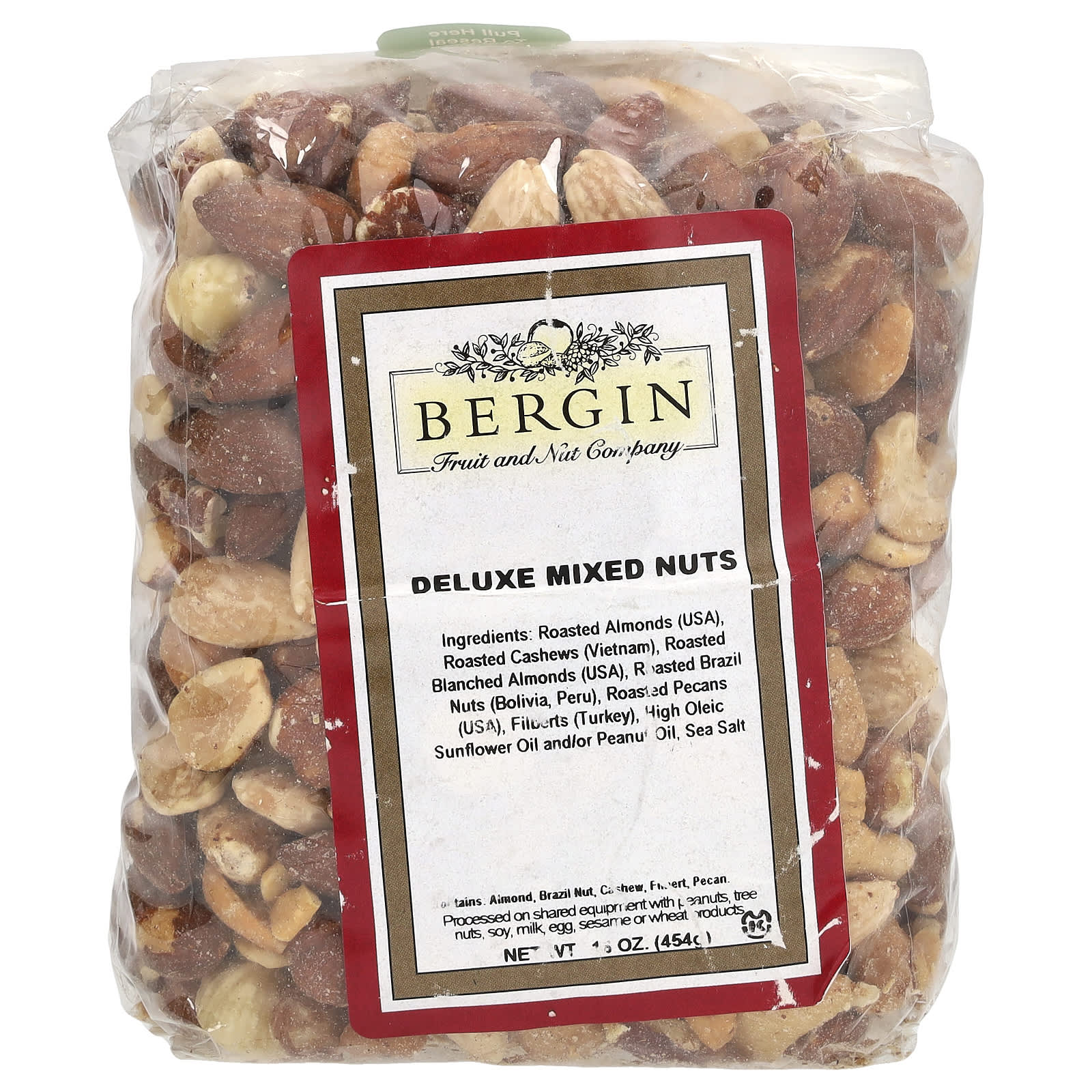 Deluxe Mixed Nuts by Bergin Fruit and Nut Company, 16 oz - Image 1