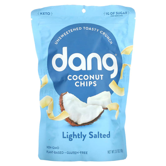 Crunchy Thai Coconut Chips, Lightly Salted, Keto Friendly - Image 1