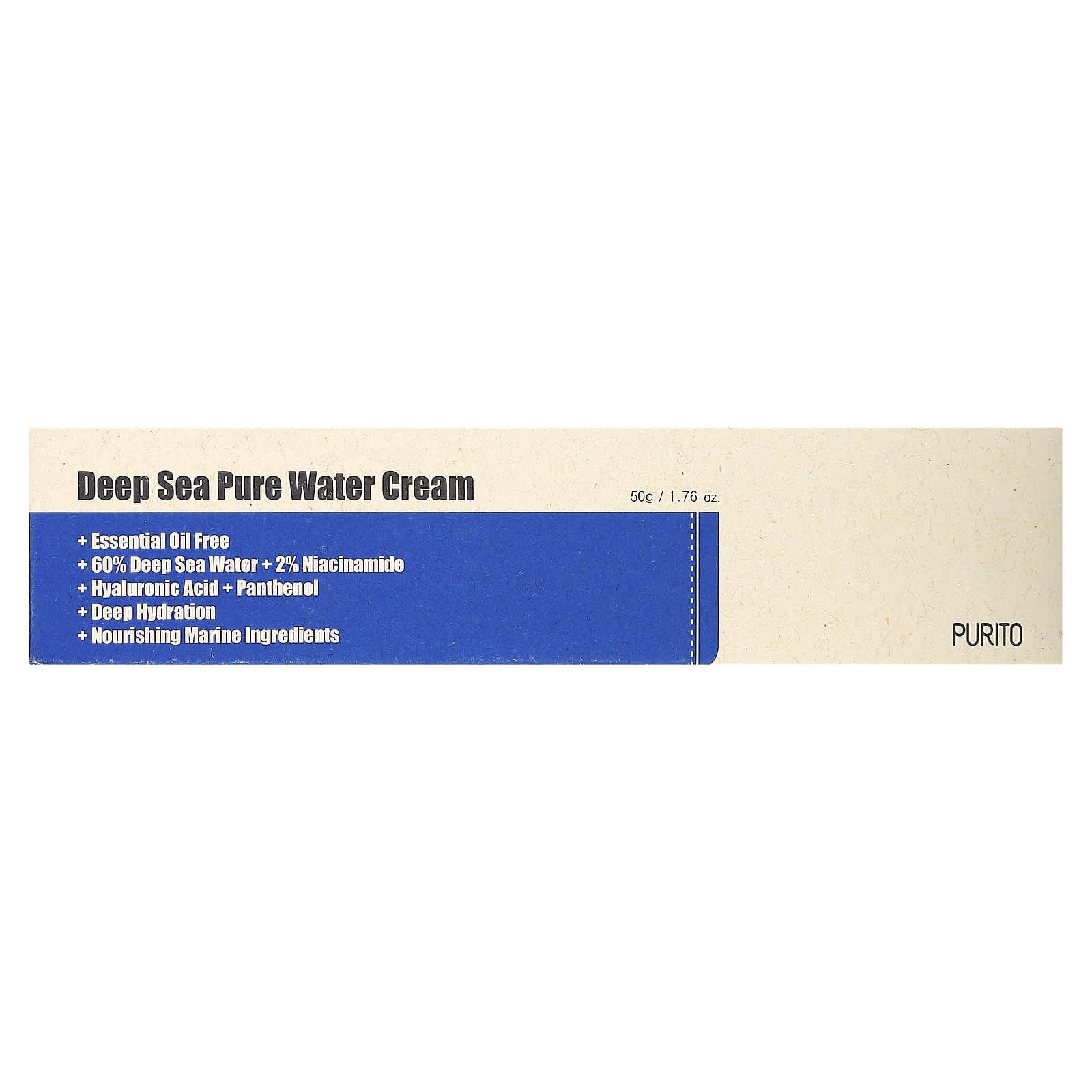 Purito, Deep Sea Pure Water Cream, 1.76 fl oz (50 g) - Image 2