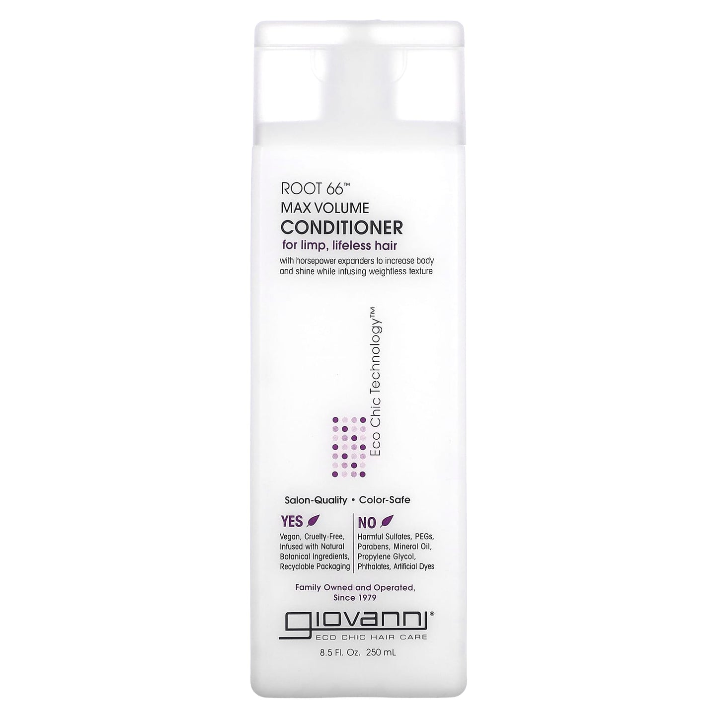 Giovanni Root 66 Max Volume Conditioner for Thinning, Lifeless Hair - Image 1