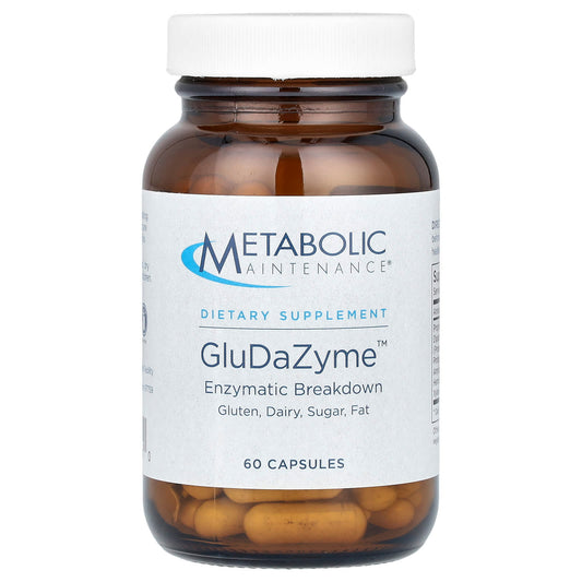Metabolic Maintenance, GluDaZyme, 60 Capsules - Image 1