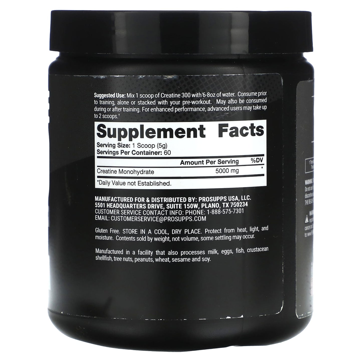 ProSupps, Creatine 300, Unflavored, 10.58 oz (300 g) - Image 2