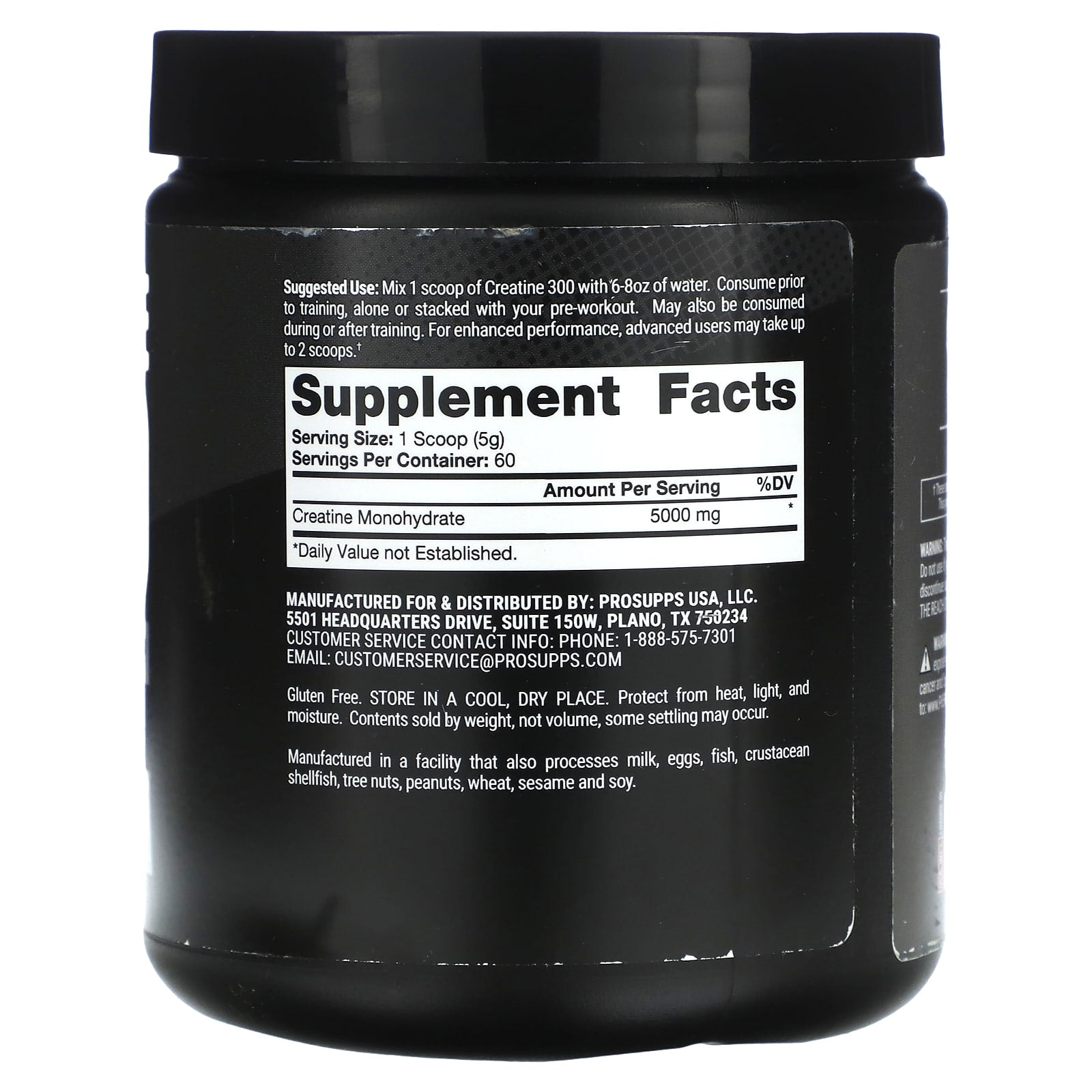 ProSupps, Creatine 300, Unflavored, 10.58 oz (300 g) - Image 2