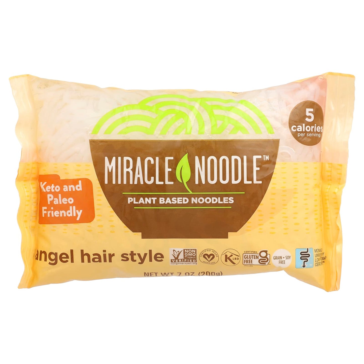 Miracle Noodle, Angel Hair Style, 7 oz (200 g) - Image 1