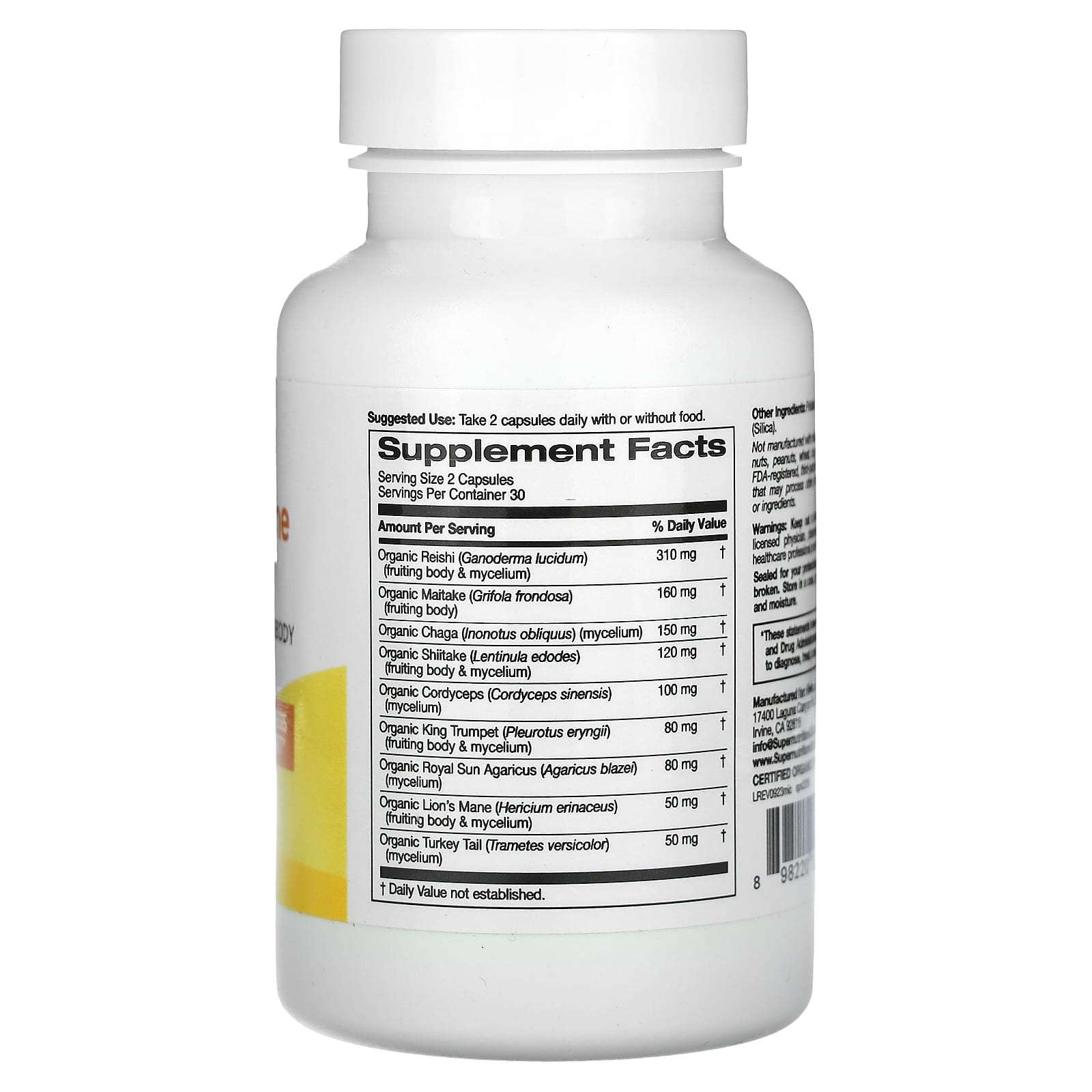Boost Your Immune System with Super Nutrition's Mushroom Complex - Image 2