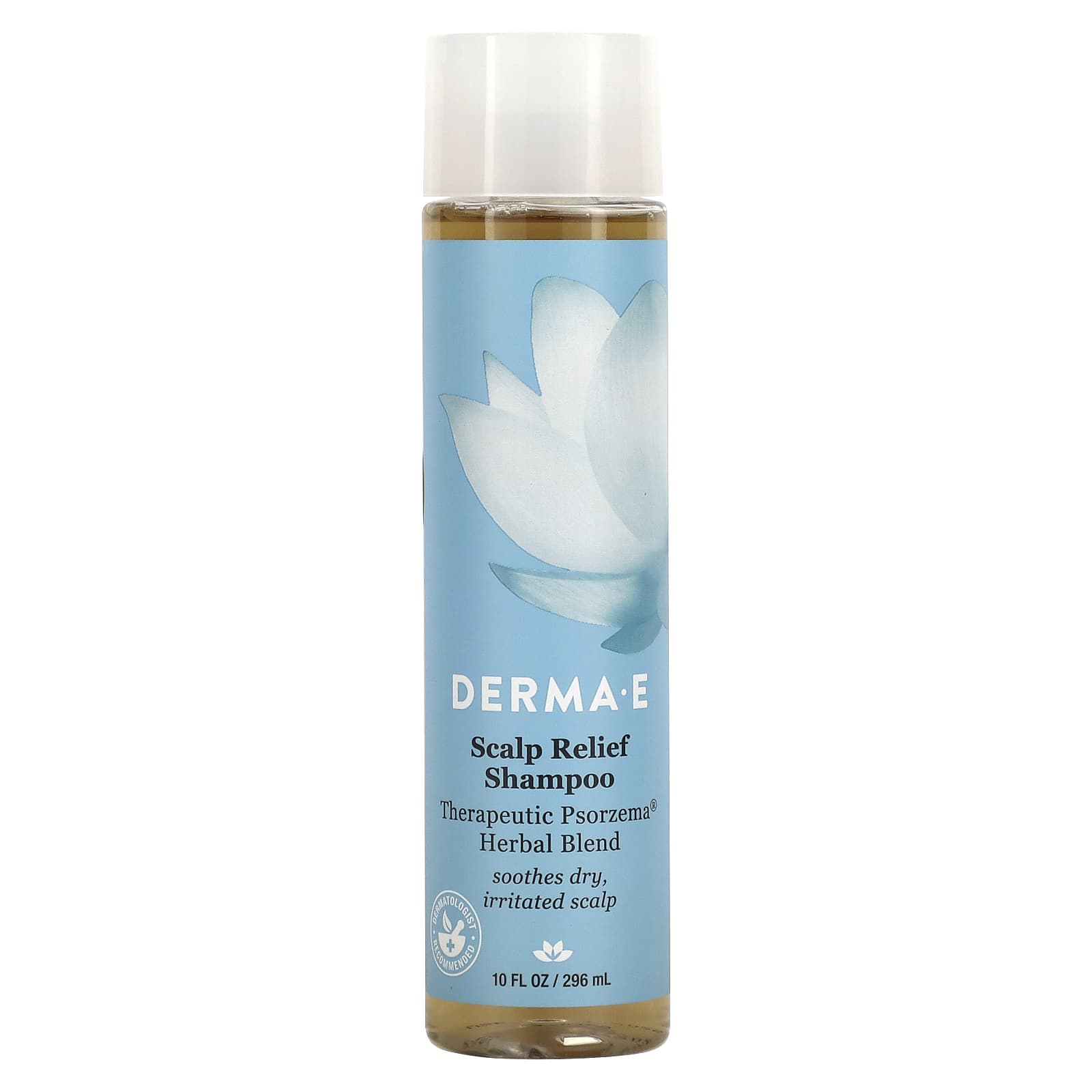 Derma E Scalp Relief Shampoo, 10 fl oz (296 ml) | Soothe Dry Scalp - Image 1