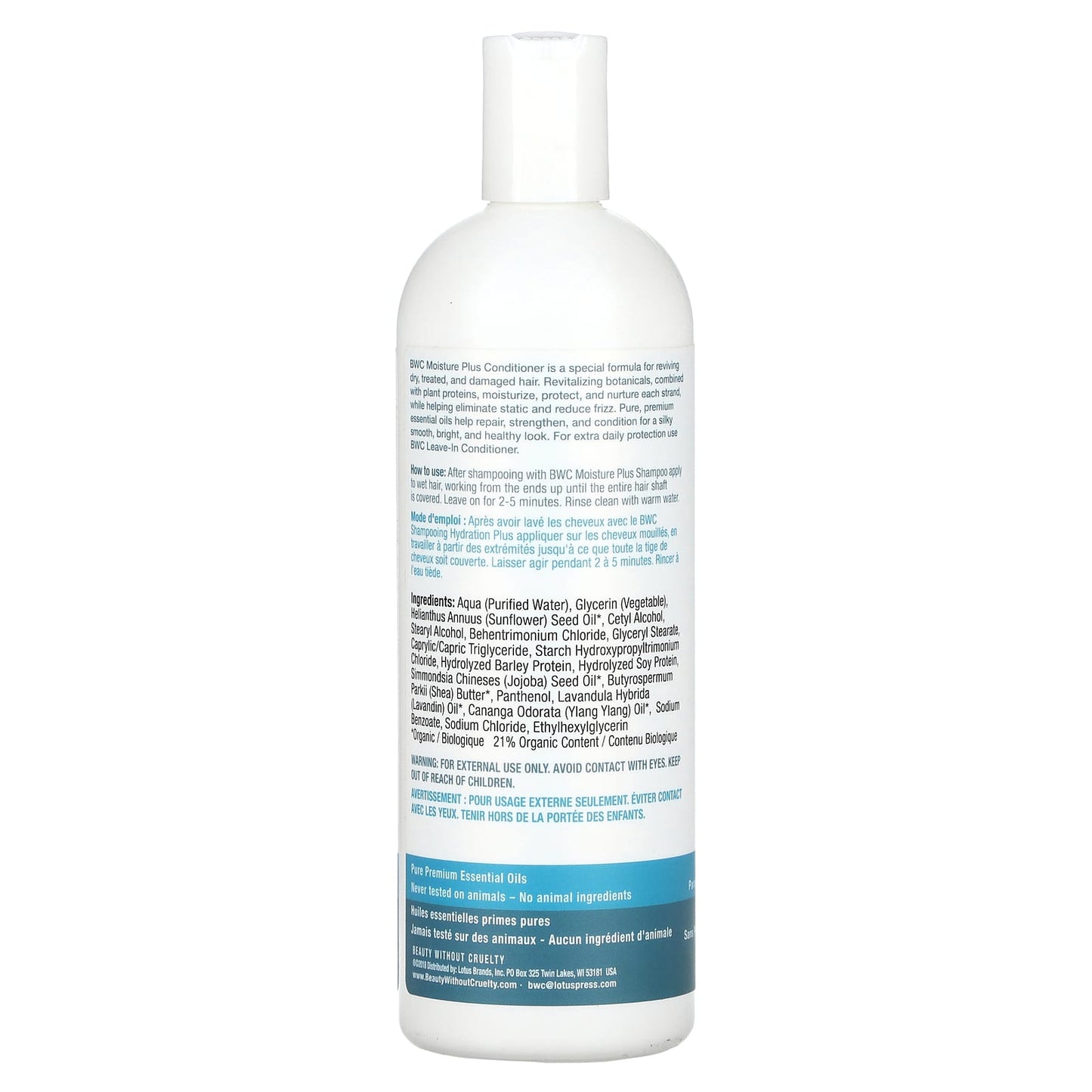 Cruelty-Free Moisture Plus Conditioner for Dry Hair - 16 fl oz - Image 2