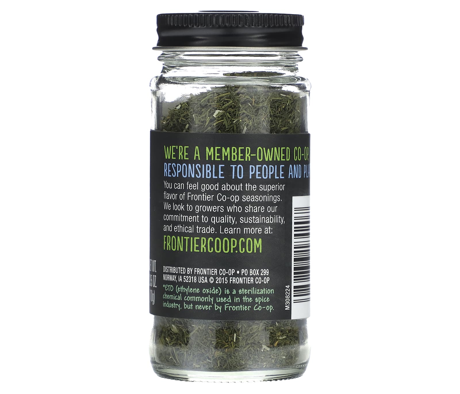 Frontier Co-op Chopped Dill Weed, Non-GMO, Kosher, 0.35 oz - Image 2