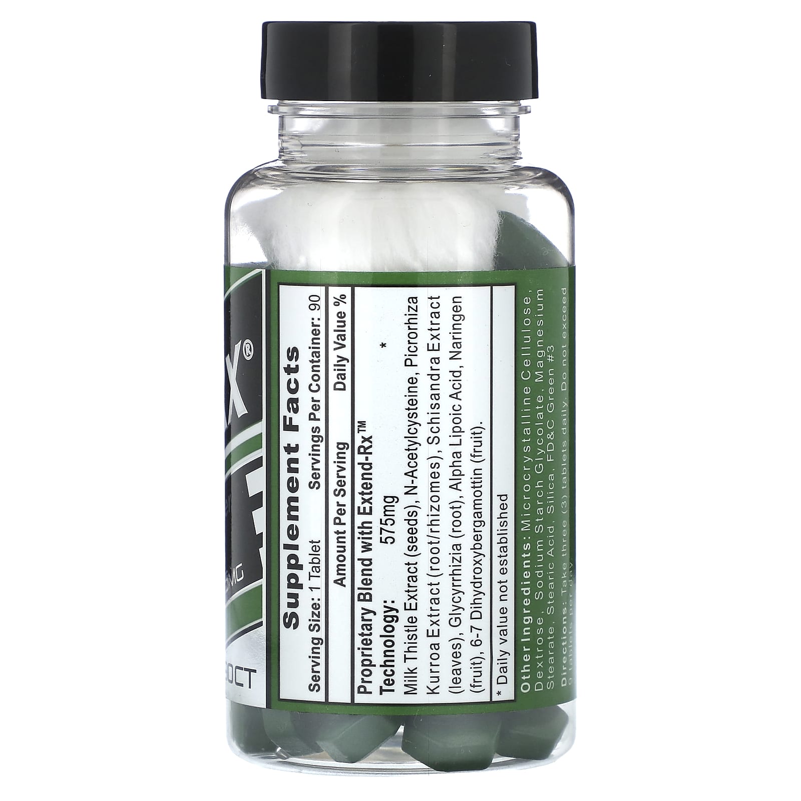 Liver Support Supplement by Hi Tech Pharmaceuticals - 575mg, 90 Tablets - Image 2