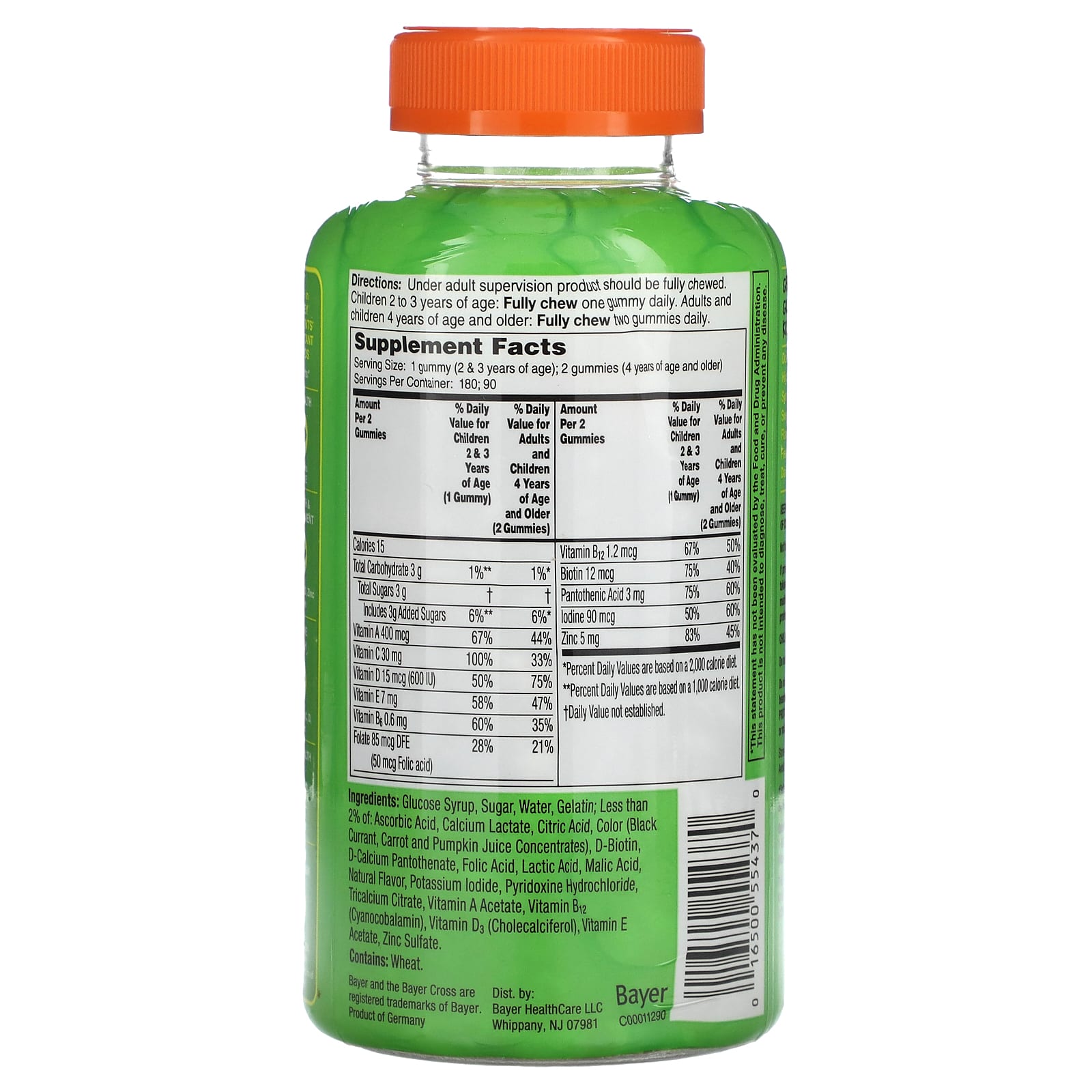 Flintstones Children's Multivitamin Sour Gummies 180 Count - Image 2