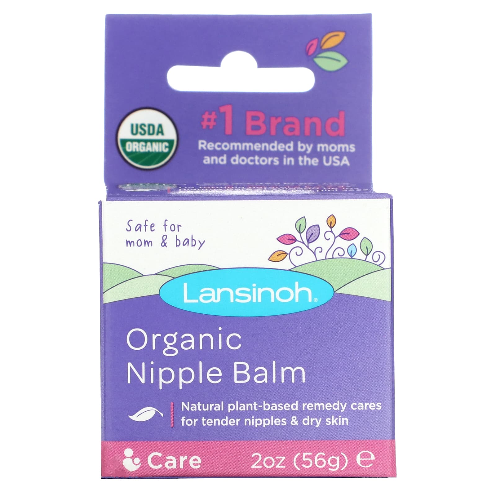 Lansinoh, Organic Nipple Balm, 2 oz (56 g) - Image 2