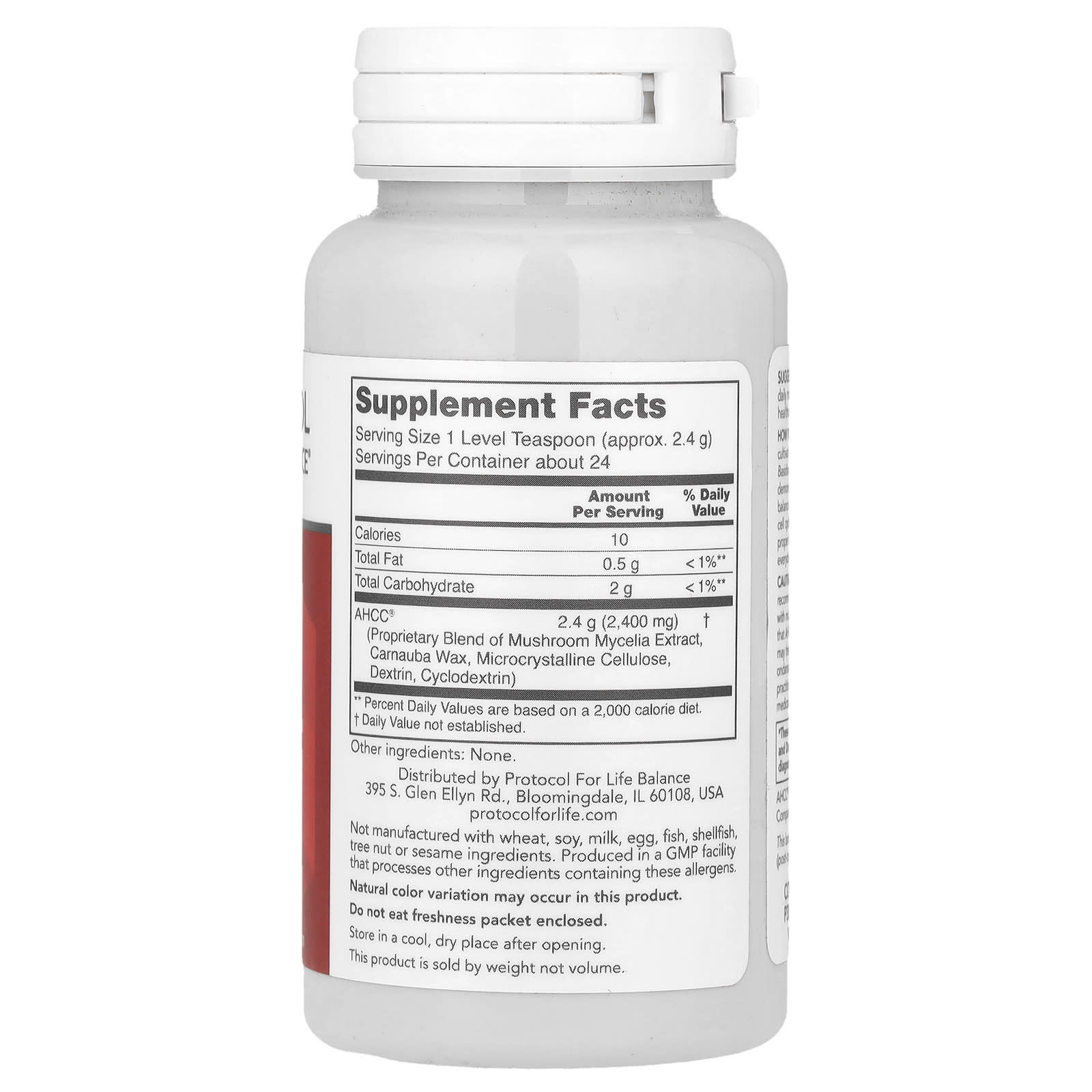 Protocol for Life Balance, AHCC® Powder, 2 oz (57 g) - Image 2