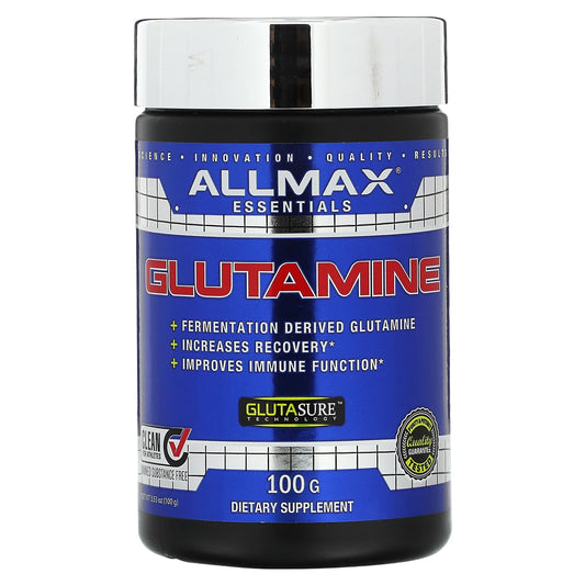 ALLMAX Essentials Glutamine Powder - 3.53 oz (100 g) - Image 1