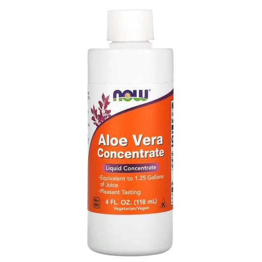 NOW Foods, Aloe Vera Concentrate, 4 fl oz (118 ml) - Image 1