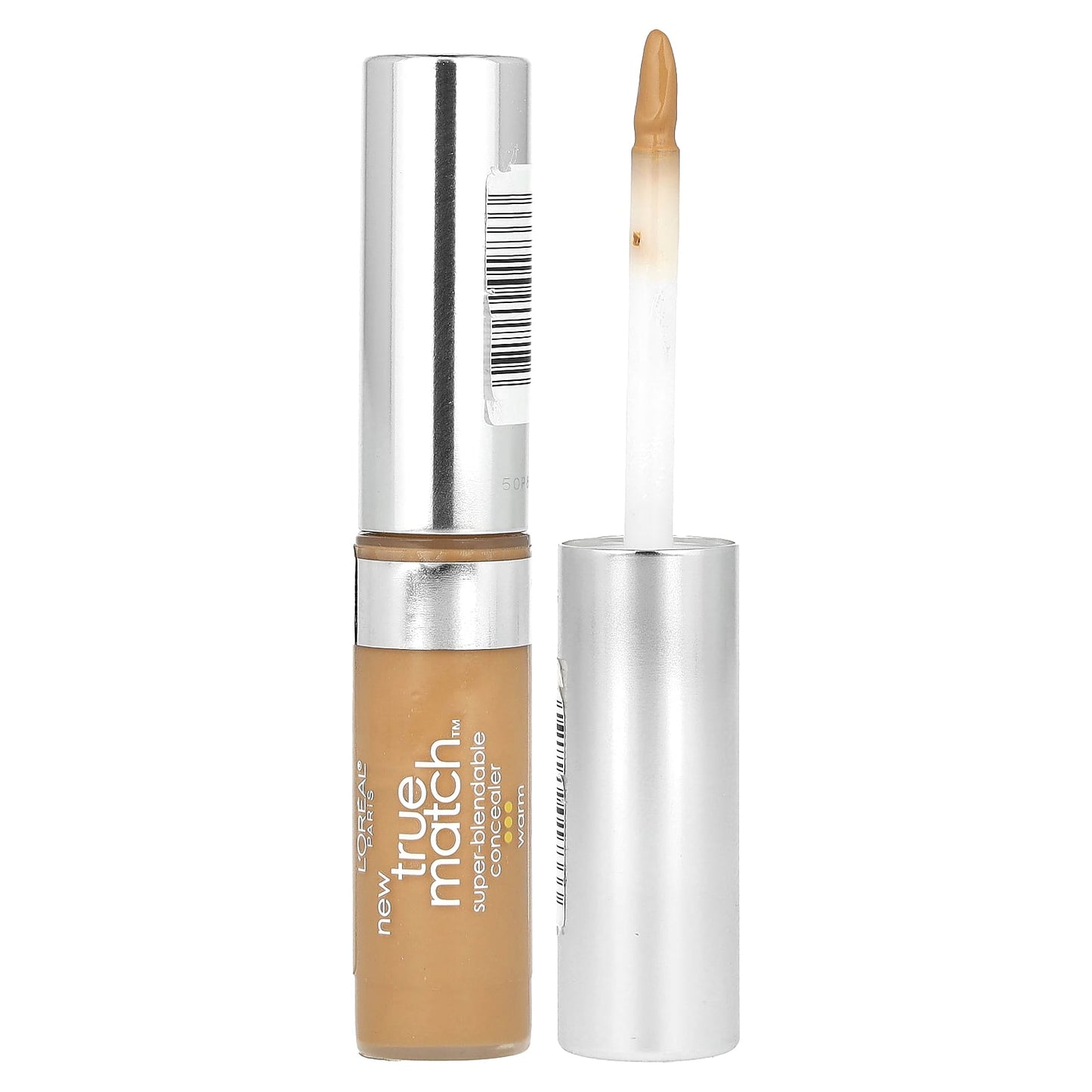 L'Oréal, True Match, Super-Blendable Concealer,  W6-7-8 Warm Medium/Deep, 0.17 fl oz (5.2 ml) - Image 1