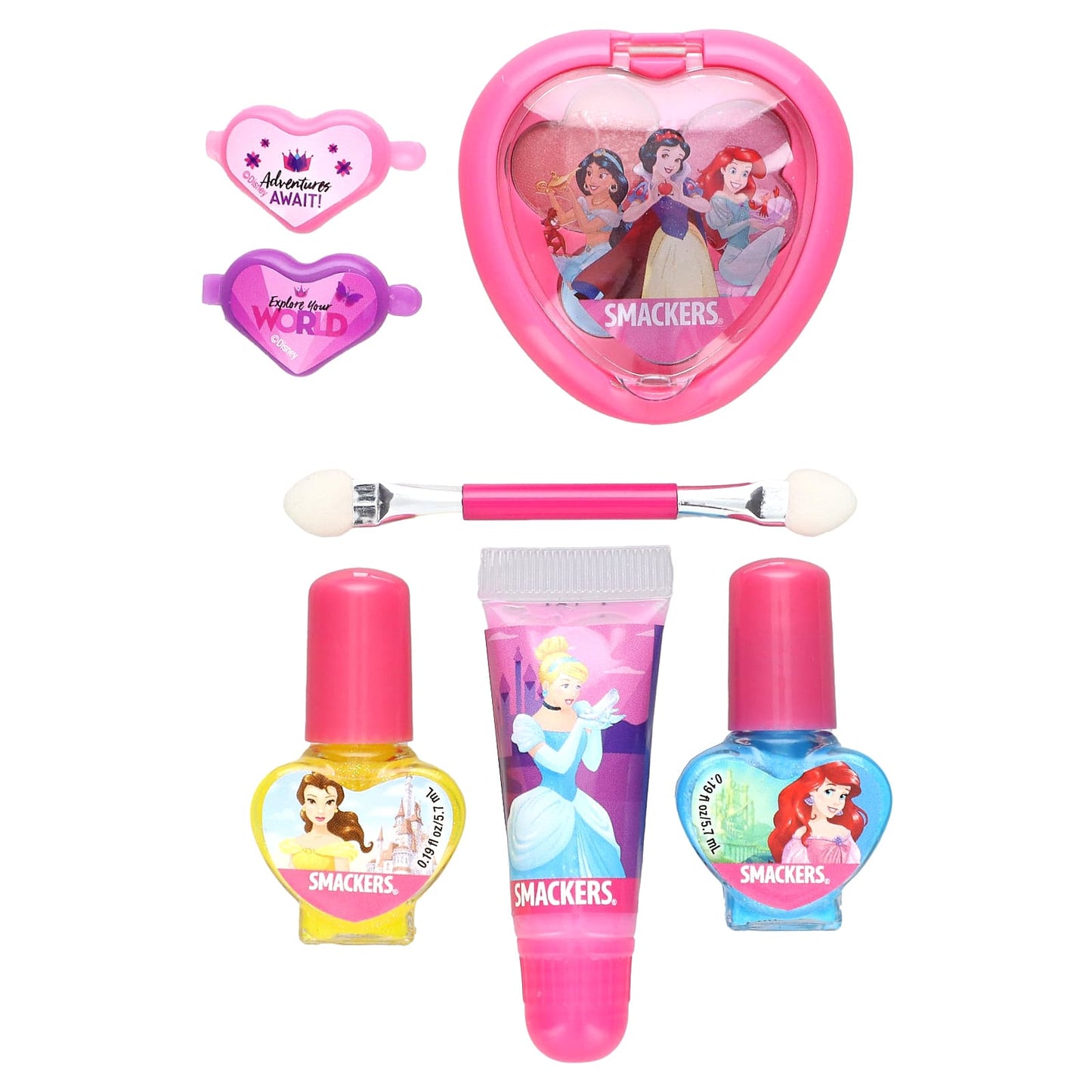 Lip Smacker, Disney Princess Beauty Collection, 9 Piece Kit - Image 1