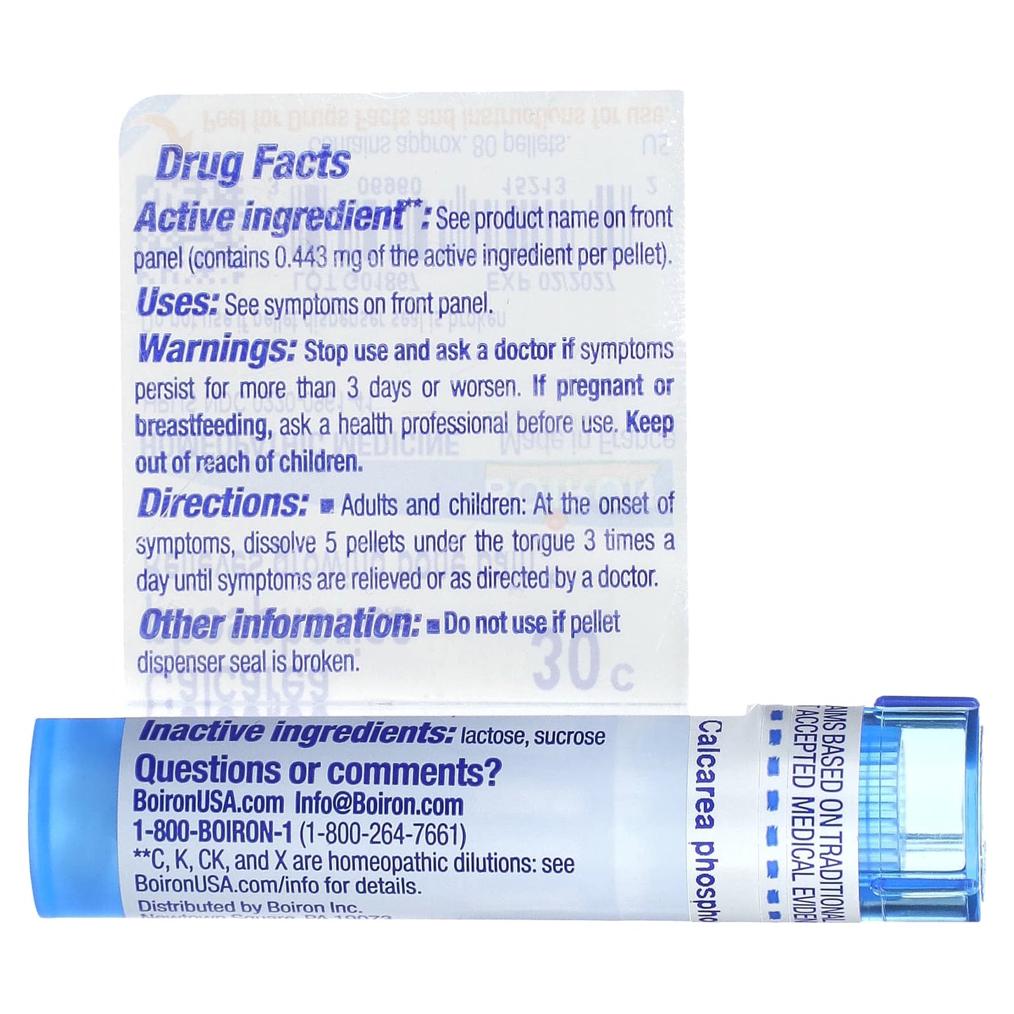 Boiron Calcarea Phosphorica Homeopathic Relief for Bone Pain - Image 2