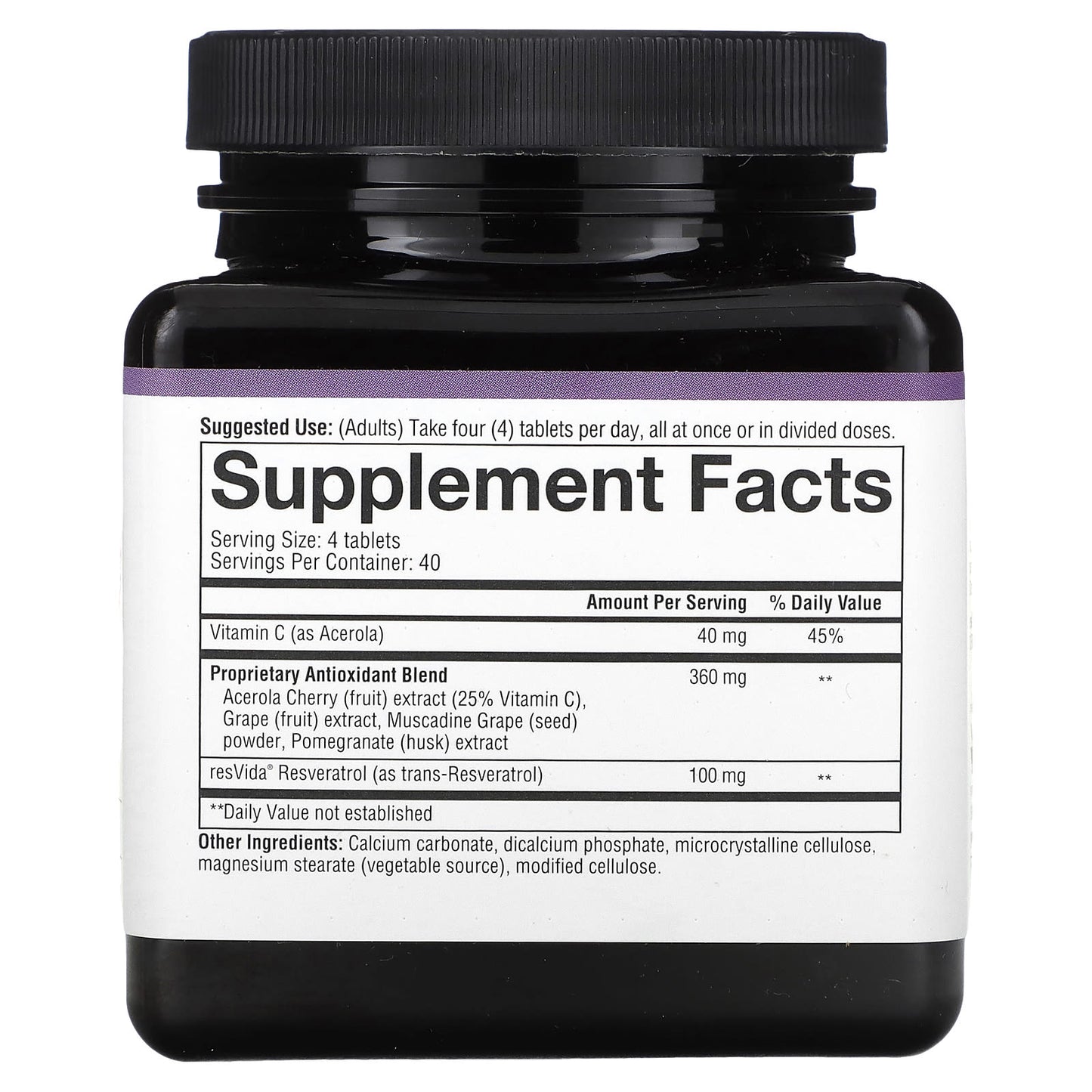 Youtheory, Resveratrol, 160 Tablets - Image 2