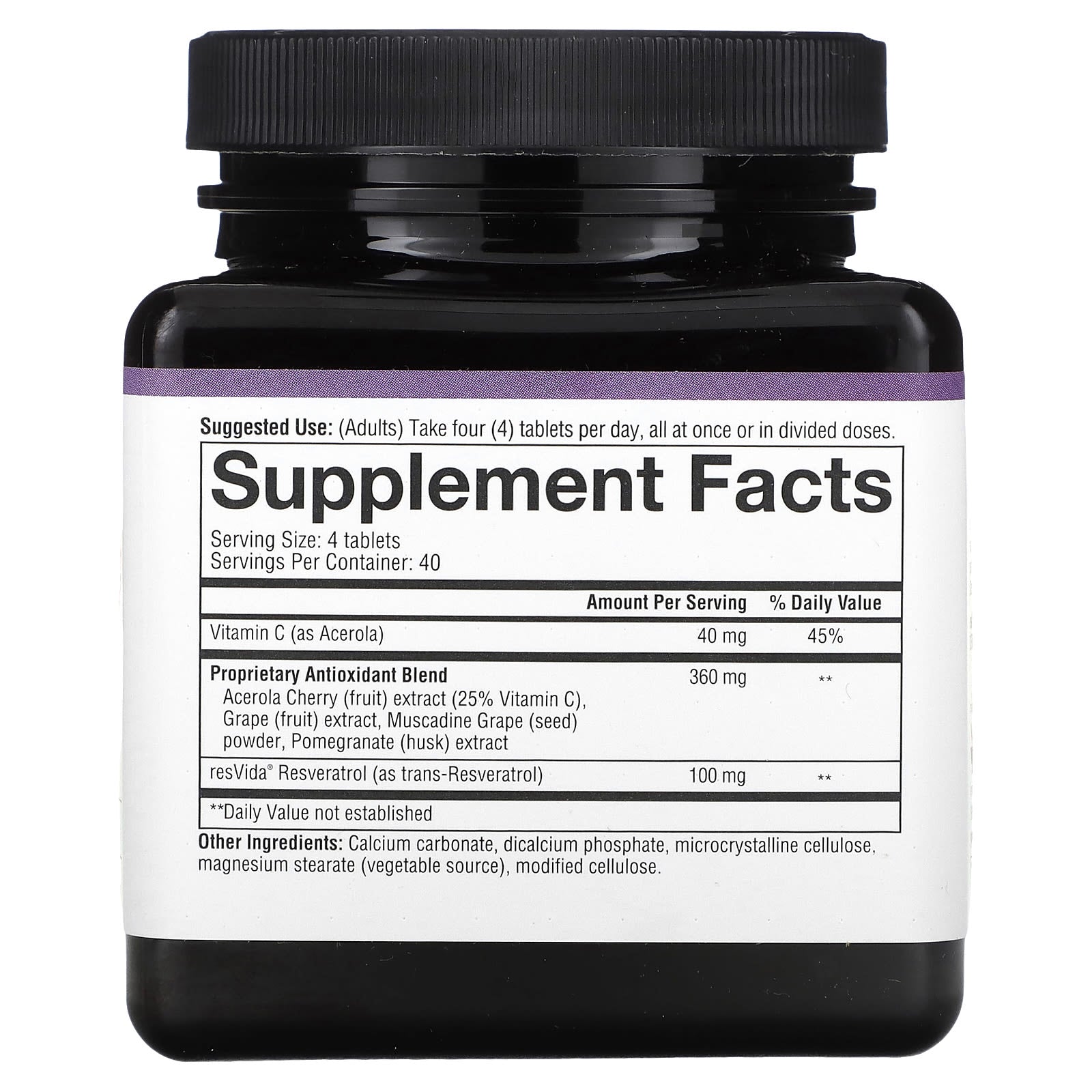 Youtheory, Resveratrol, 160 Tablets - Image 2