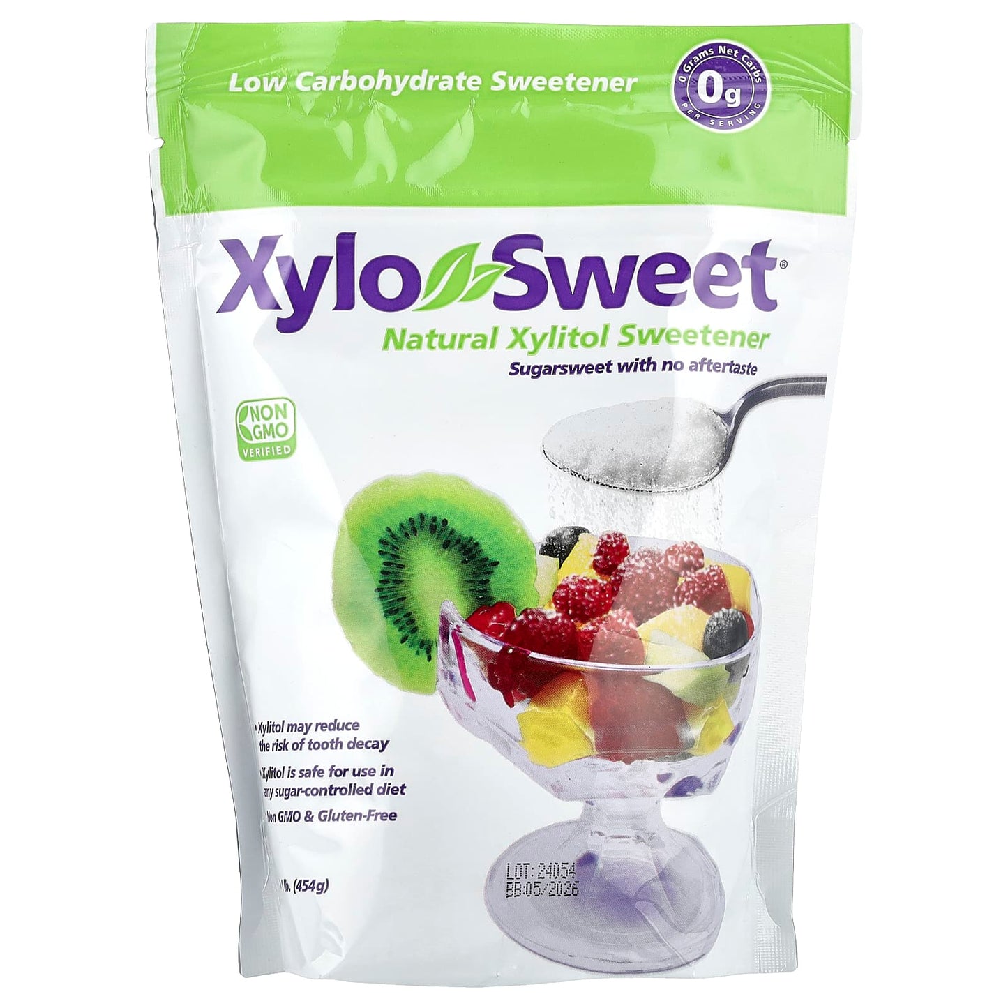 Xlear, XyloSweet®, Natural Xylitol Sweetener, 1 lb (454 g) - Image 1