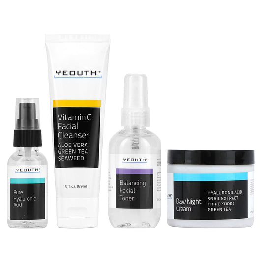 YEOUTH, Teen Skincare Set, 4 Piece Set - Image 1