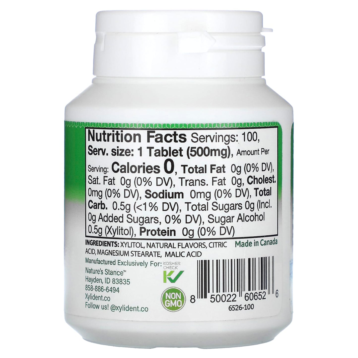 XyliDENT, Dry Mouth Moisturizing Tablets with Xylitol, Watermelon, 100 Tablets - Image 2