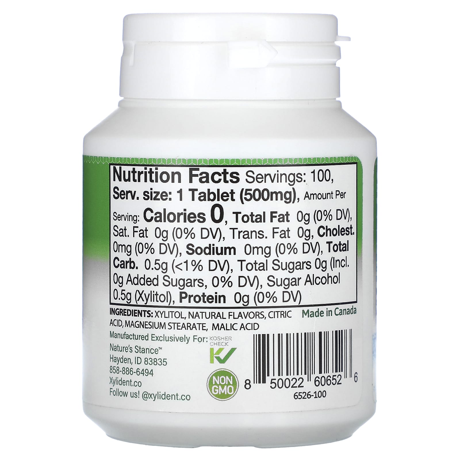XyliDENT, Dry Mouth Moisturizing Tablets with Xylitol, Watermelon, 100 Tablets - Image 2