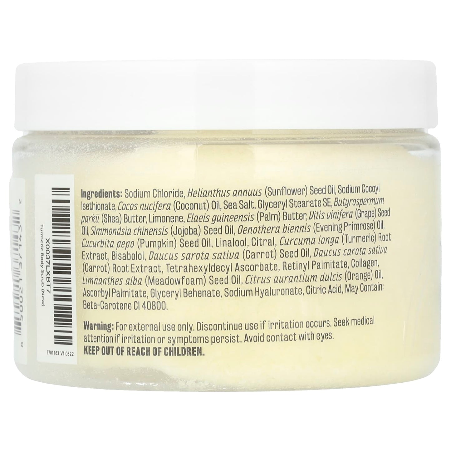M3 Naturals, Turmeric Scrub, 12 oz (340 g) - Image 2