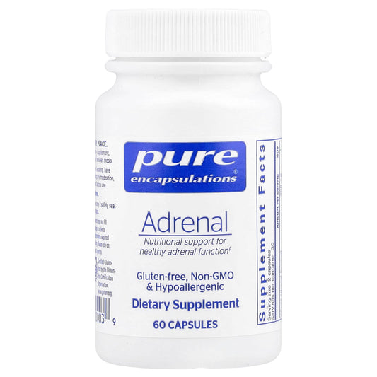 Pure Encapsulations, Adrenal, 60 Capsules - Image 1
