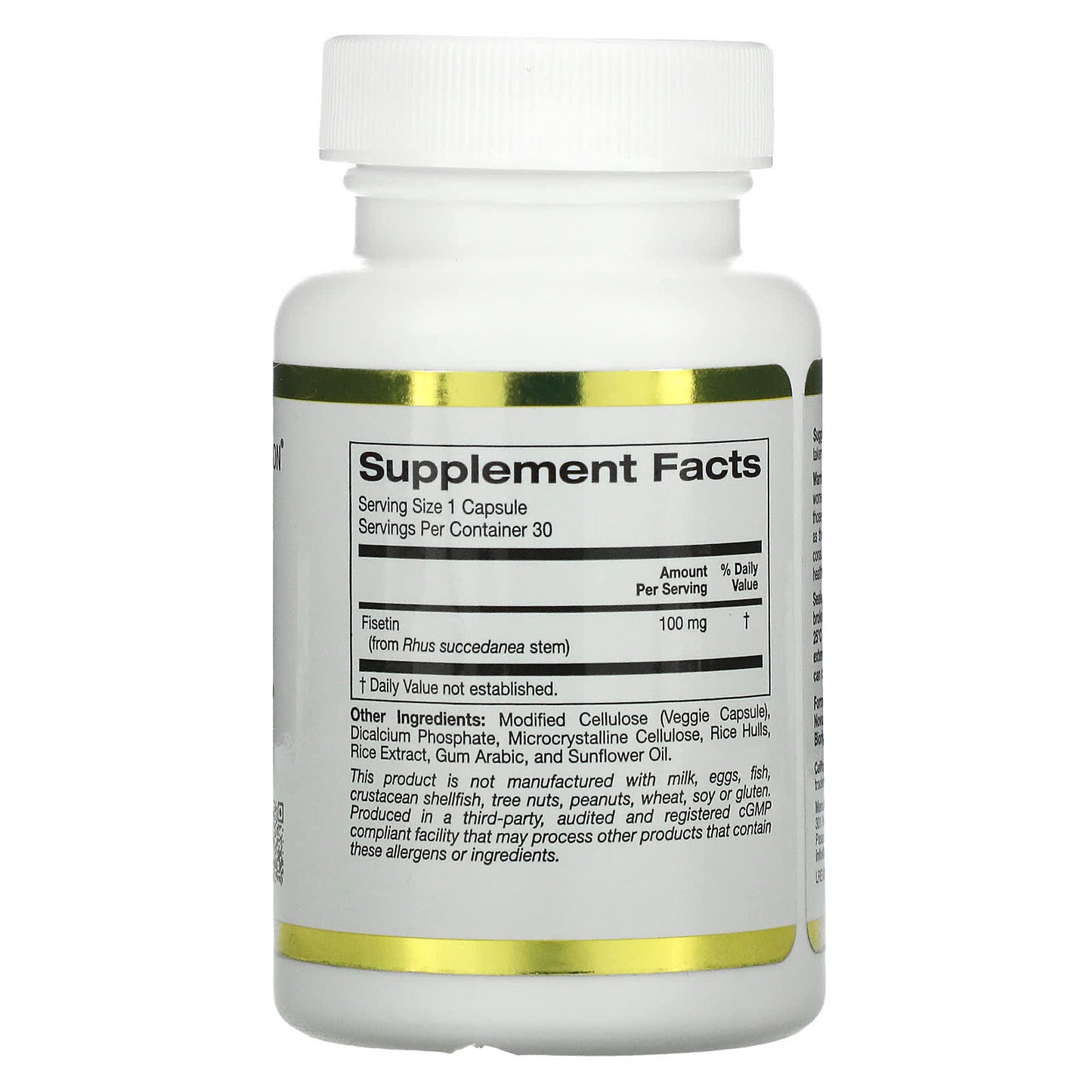 Support Brain Health with California Gold Nutrition Fisetin - Image 2