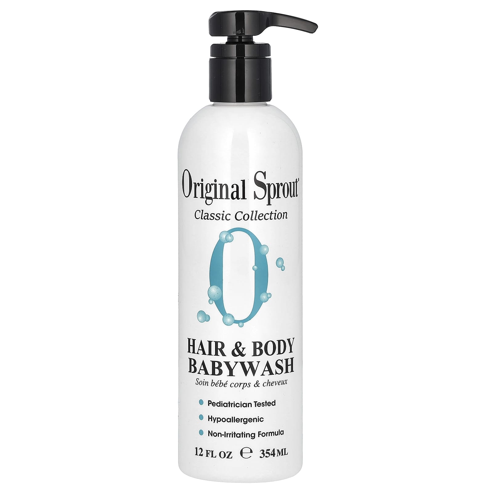 Original Sprout, Classic Collection, Hair & Body Babywash, 12 fl oz (354 ml) - Image 1