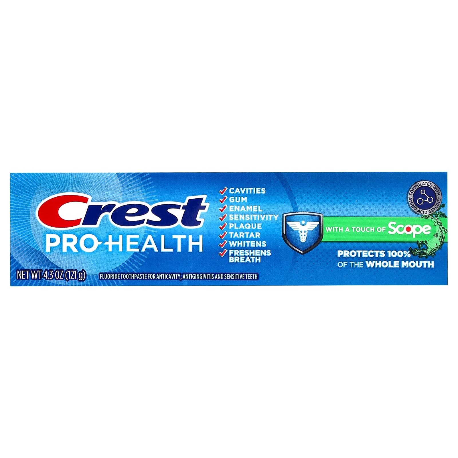 Crest Pro-Health Whitening Toothpaste with Scope, 4.3 oz (121 g) - Image 2