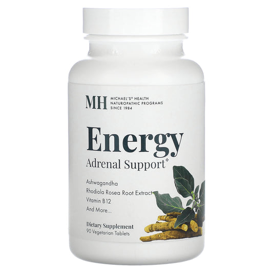 Michael's Health, Energy Adrenal Support, 90 Vegetarian Tablets - Image 1