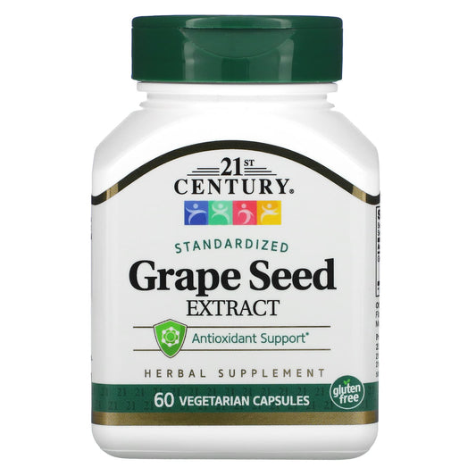 Grape Seed Extract for Antioxidant Support, 50mg per Capsule, 60 Veg Capsules - Image 1