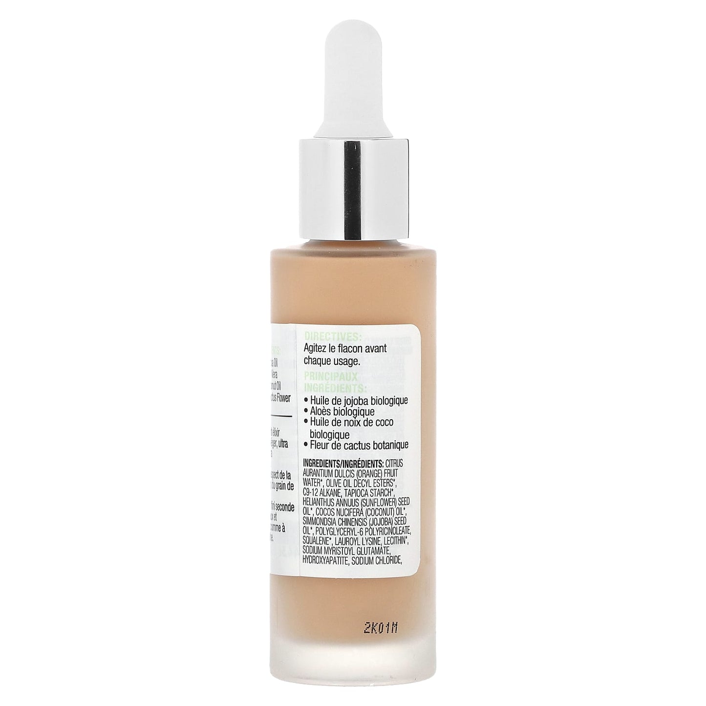 Physicians Formula, Organic Wear, Silk Foundation Elixir with Jojoba Oil, PF11062 Light, 1 fl oz (30 ml) - Image 2