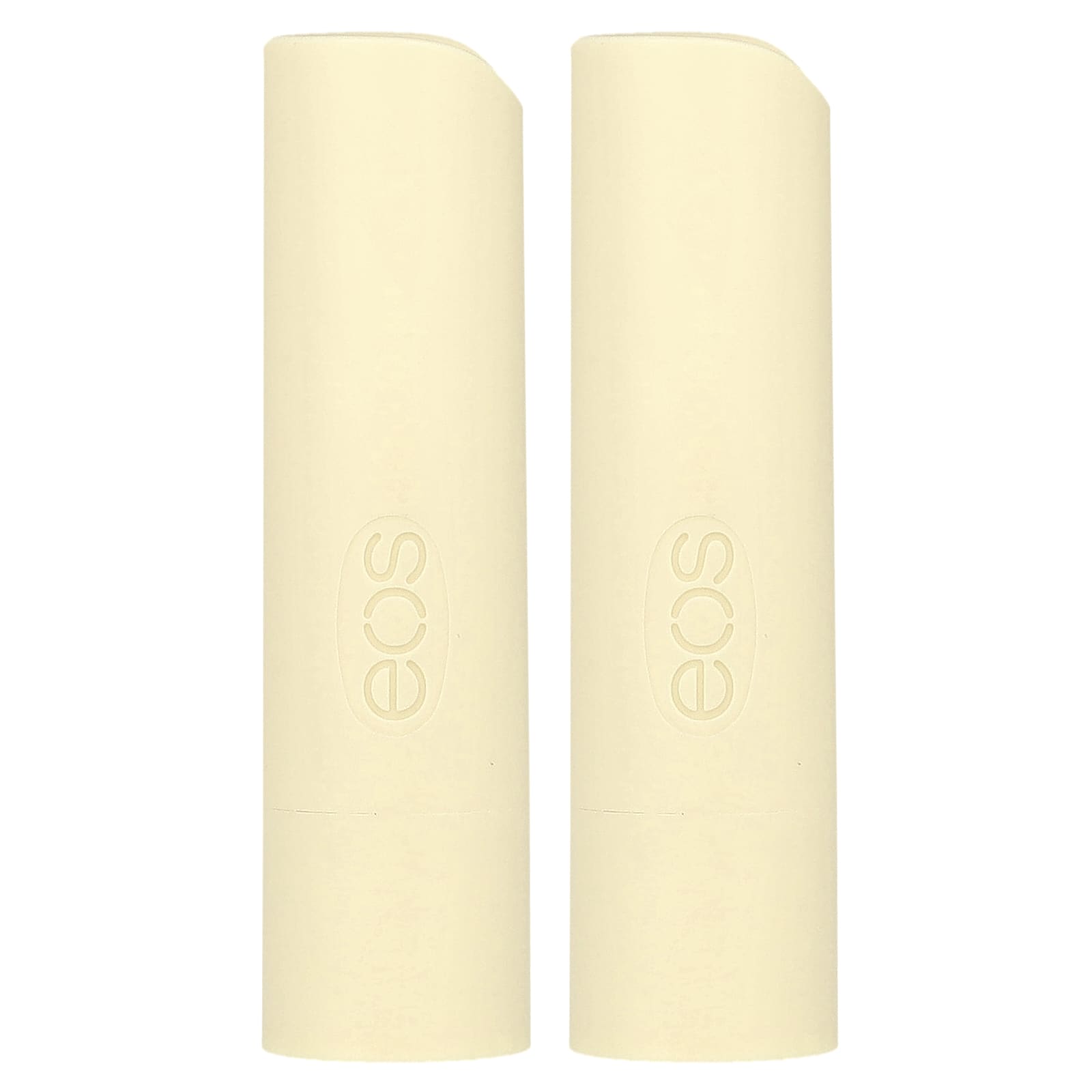 Natural Organic Lip Balm by EOS - Vanilla Bean, 2 Pack, 0.14 oz Each - Image 1