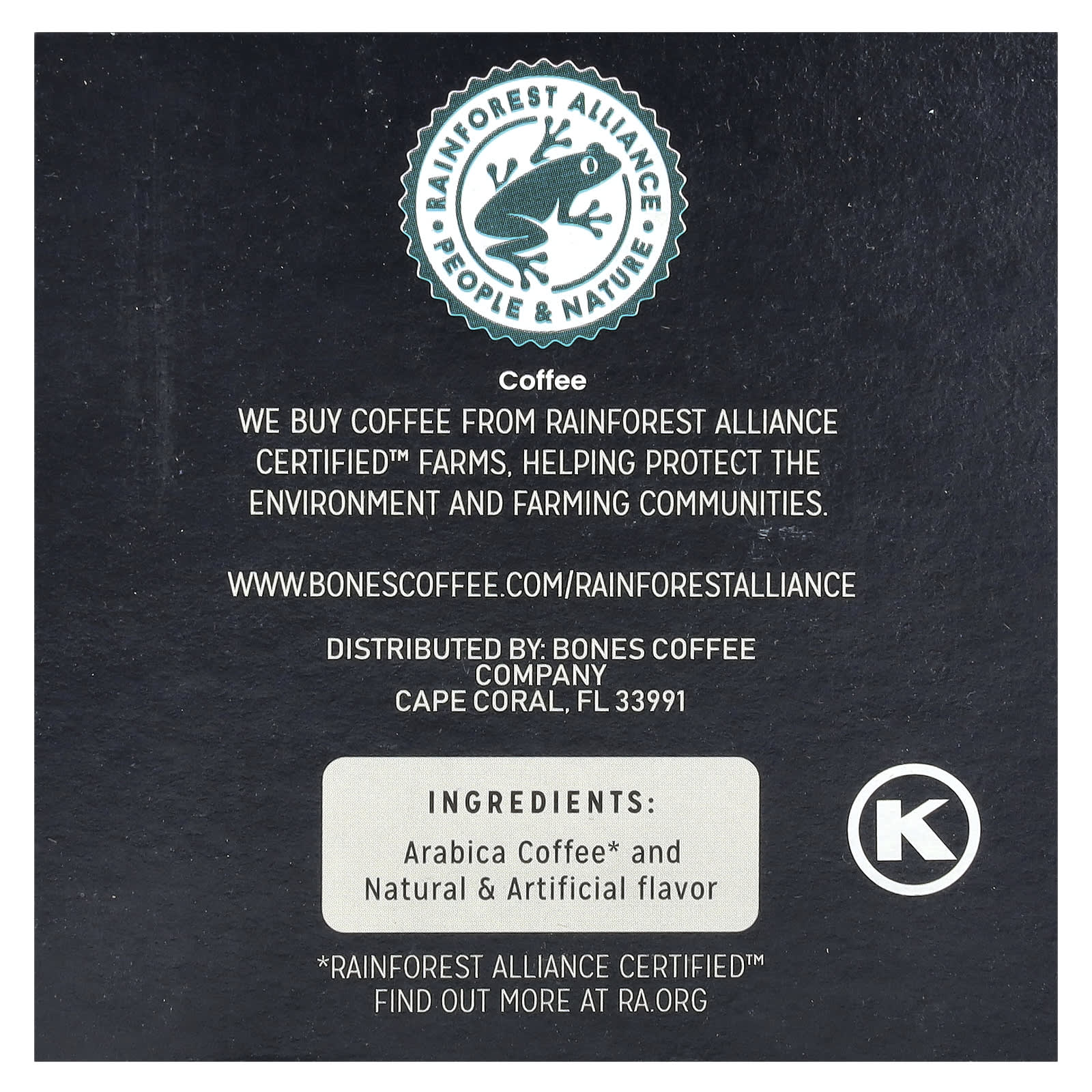 Bones Coffee Highland Grog, 12 Cups, Butterscotch & Caramel Flavor - Image 2