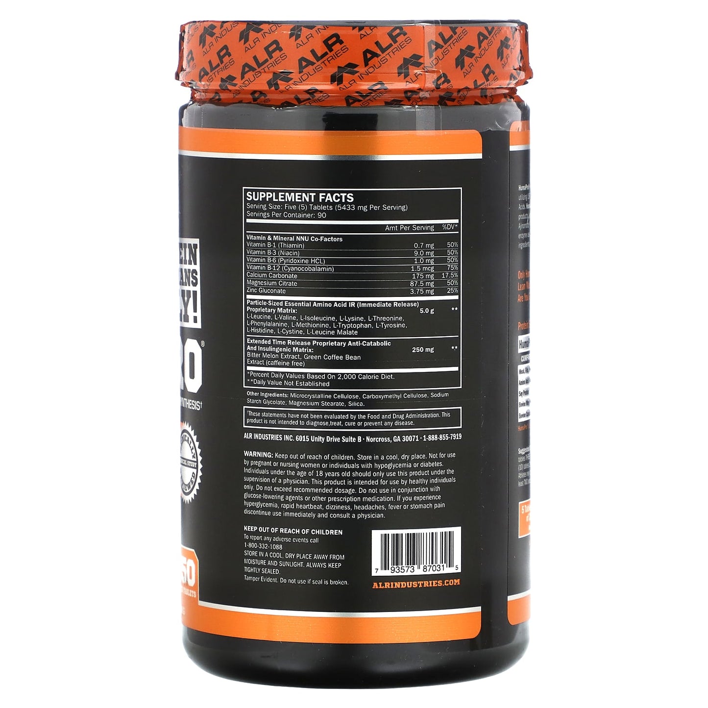 HumaPro 450 Coated Tablets by ALR Industries - Optimize Human Protein Synthesis - Image 2