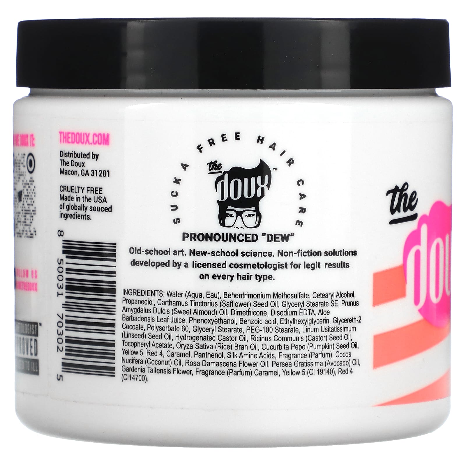 The Doux, C.R.E.A.M., Twist + Curl Cream, For All Curl Types, 16 oz (454 g) - Image 2