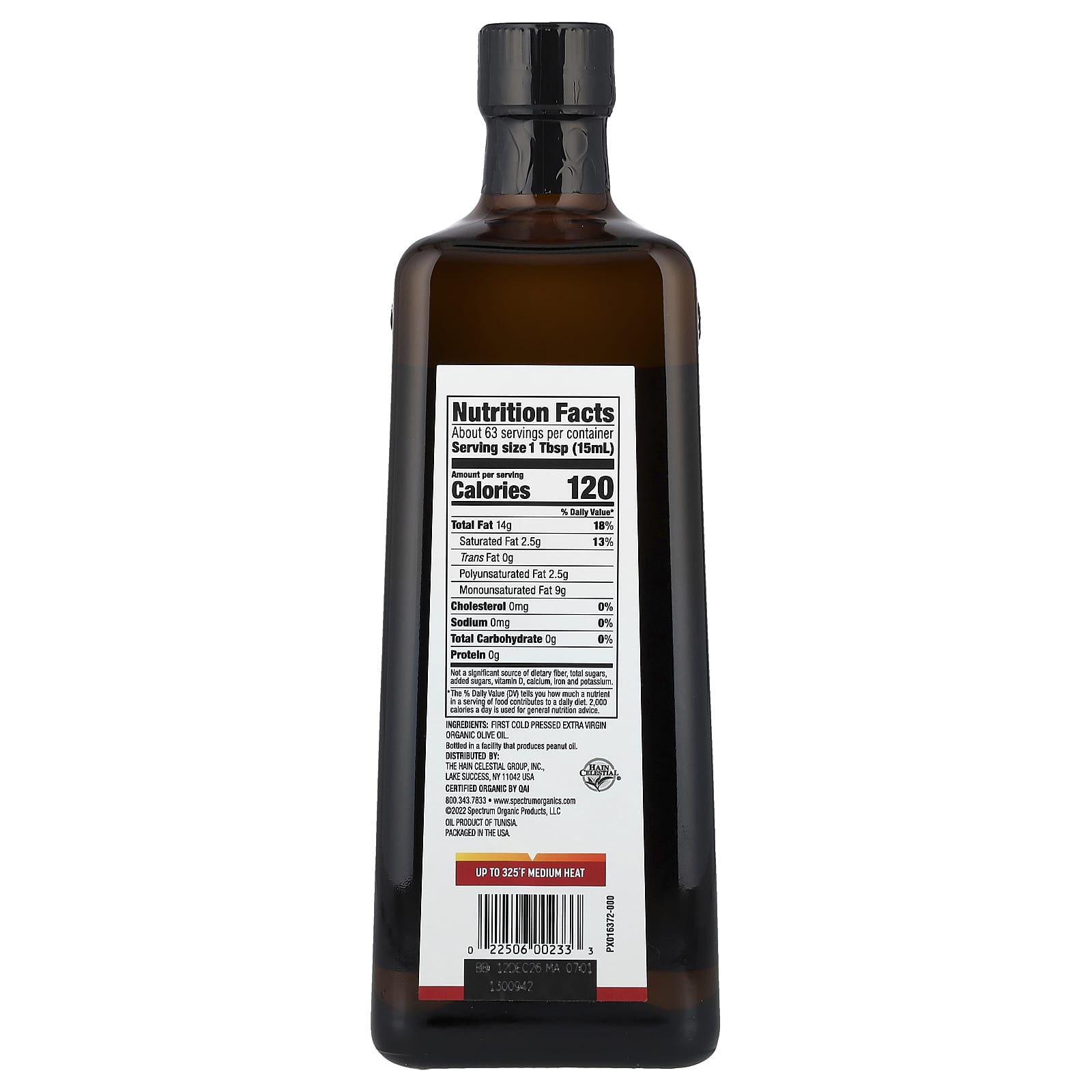 Spectrum Culinary, Organic Extra Virgin Mediterranean Olive Oil, 32 fl oz (946 ml) - Image 2